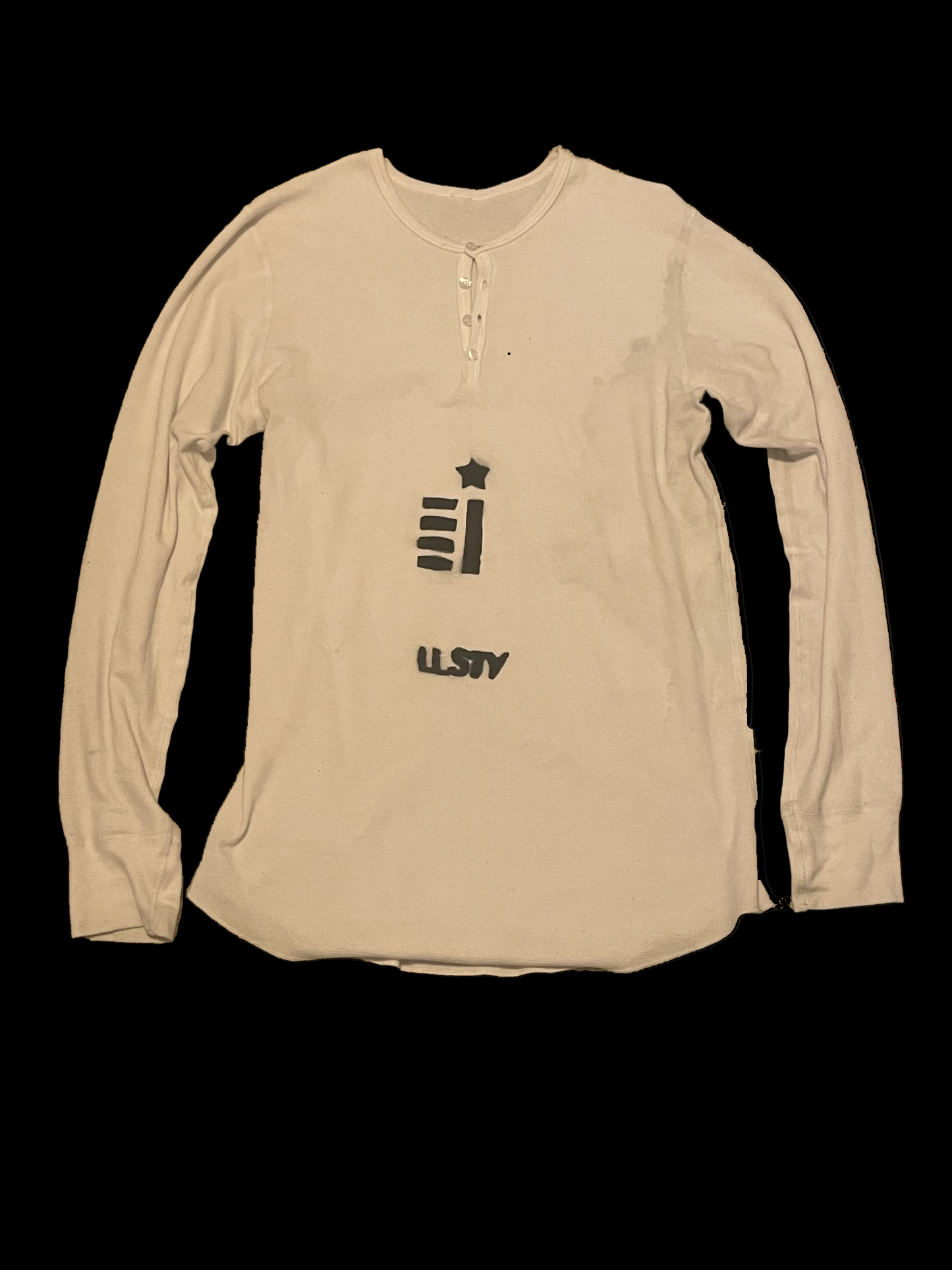 LONG SLEEVE BUTTON UP WHITE